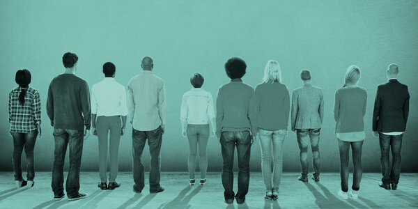 Corporate Team Concept