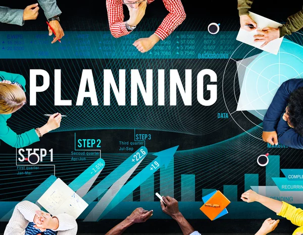 Business Planning, strategie Concept — Stockfoto