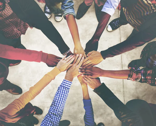 Grupo de personas multiétnicas diversas, concepto de unidad Fotos De Stock Sin Royalties Gratis