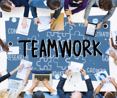 Ekip çalışması takım işbirliği kavramı