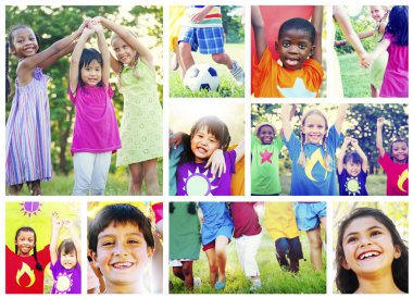 Çocuk açık havada oyun