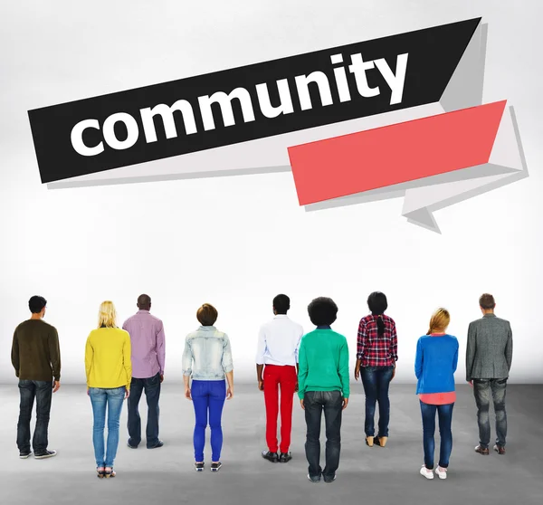 Community Citizen Connection Concept — Stock Photo, Image