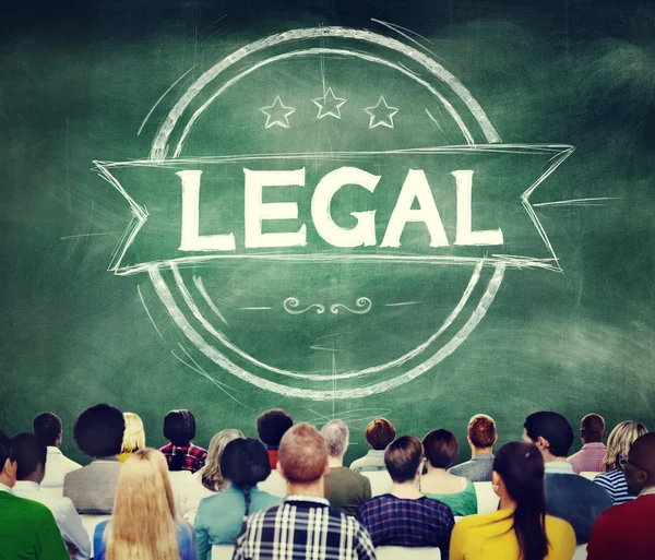 Legalizzazione giuridica Concetto di giustizia — Foto Stock