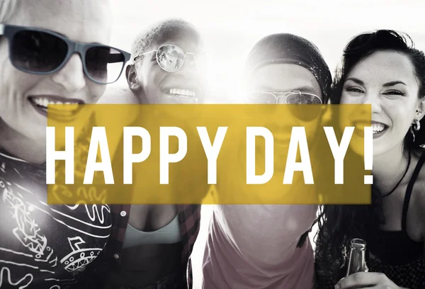 Happy Day Concept — Stock Photo, Image