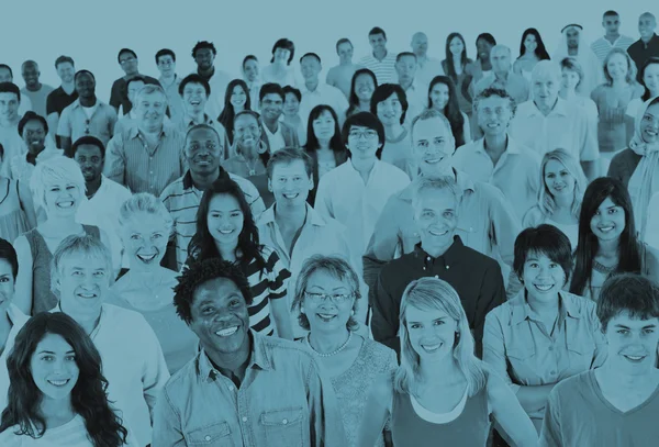 Large group of Diversity people — Stock Photo, Image