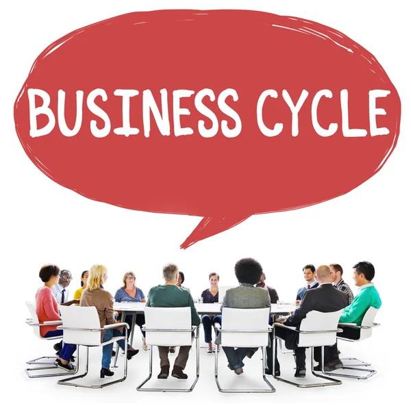 Business Cycle Concept — Stock Photo, Image