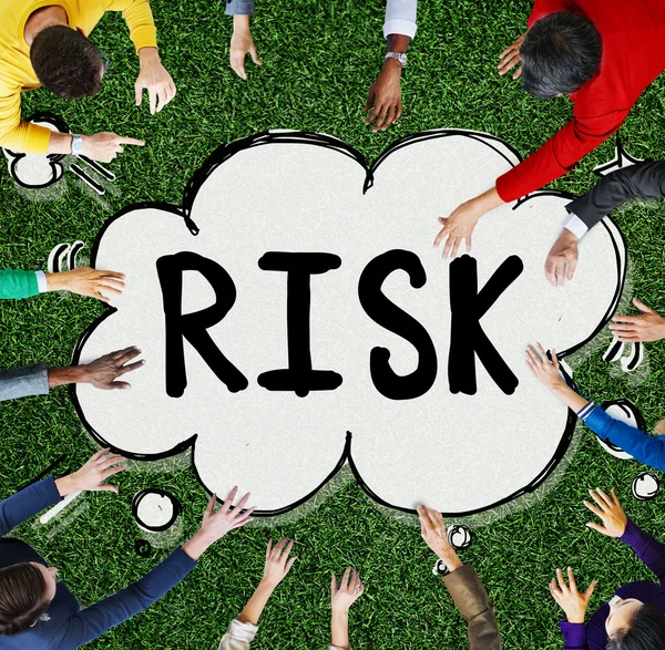 Risico gevaarlijke Concept — Stockfoto