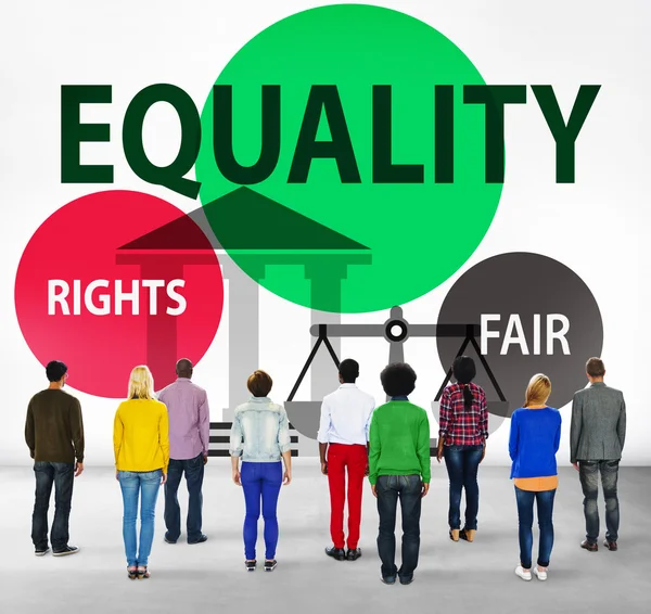 People and Equality Concept — Stock Photo, Image