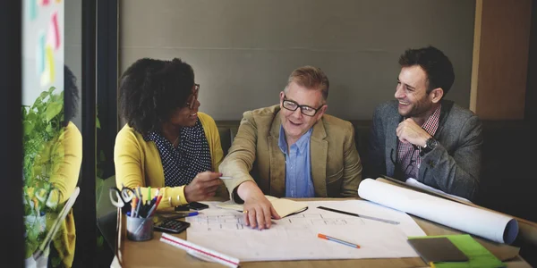 Group Architects Meeting Concept — Stock Photo, Image