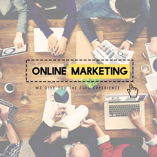 Online Marketing Reklama koncept — Stock fotografie