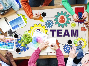 çalışan iş adamları