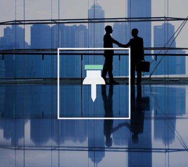 Office kavramı çalışma iş adamları