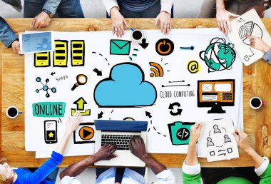 Cloud Computing beyin fırtınası toplantı kavramı