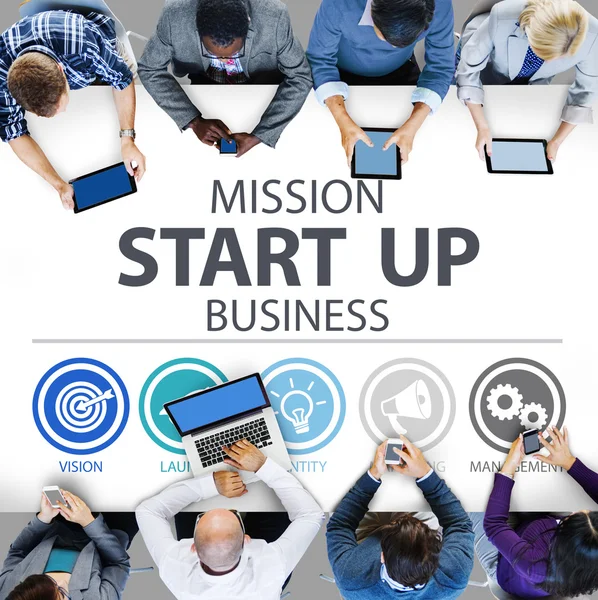 Mission Start Up Business — Stock Photo, Image