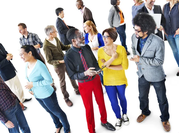 Grupo de empresarios multiétnicos — Foto de Stock