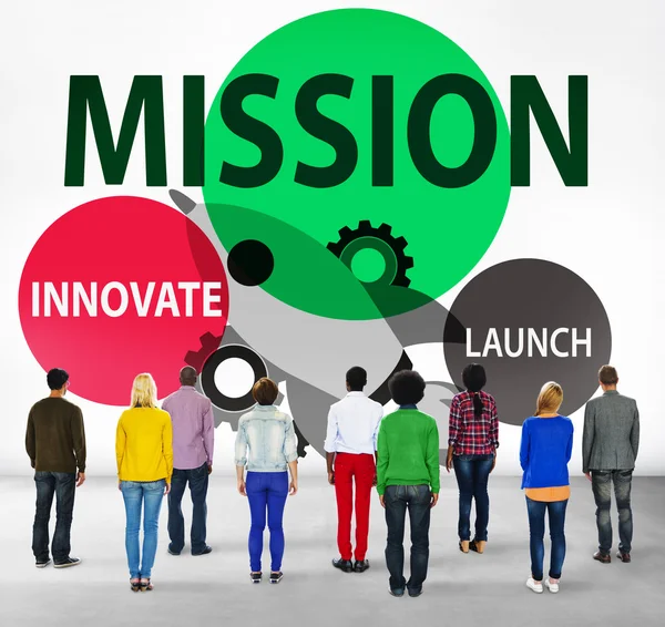 Mission Innovate Konzept — Stockfoto