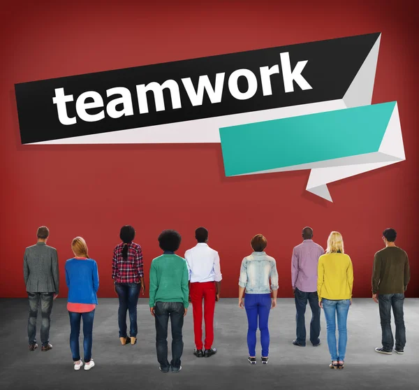 Diversity People and Teamwork Concept — Stock Photo, Image