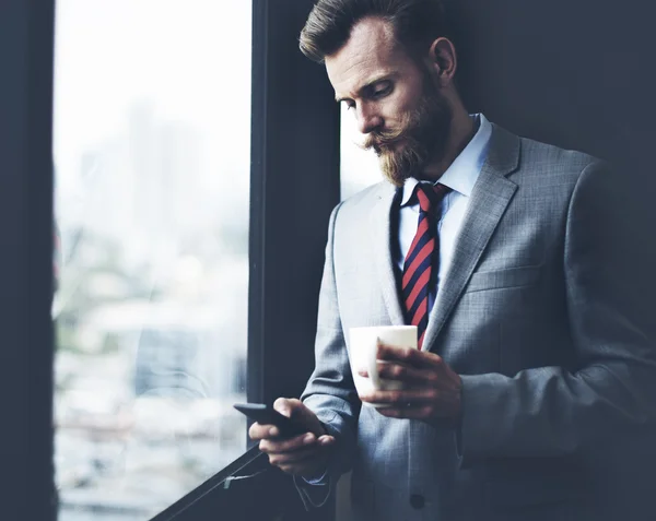 Uomo d'affari Concetto di lavoro — Foto Stock