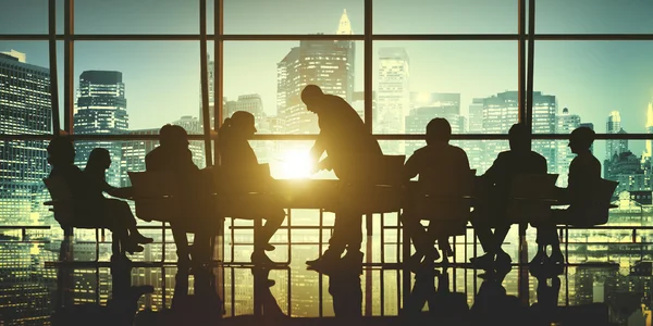 Equipo de negocios en la reunión — Foto de Stock