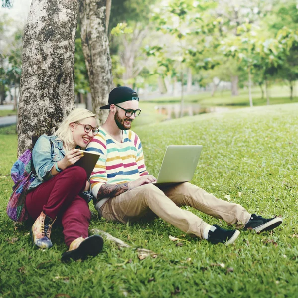 Concepto de unión de amigos — Foto de Stock