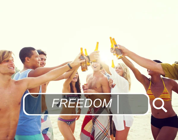 Concepto de independencia de la libertad — Foto de Stock
