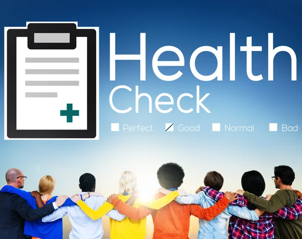 Verificação de Saúde, Diagnóstico Conceito de Análise Médica — Fotografia de Stock