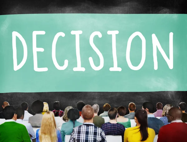 Decision Choose Selection Concept — Stock Photo, Image