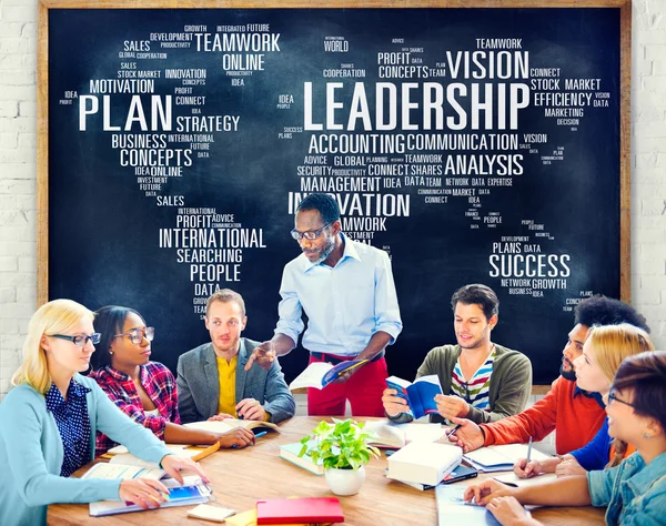 Leadership Boss Management Coach Chief Global Concept — Stock Photo, Image