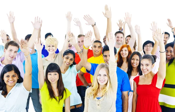 Jóvenes Diversidad Personas juntas — Foto de Stock