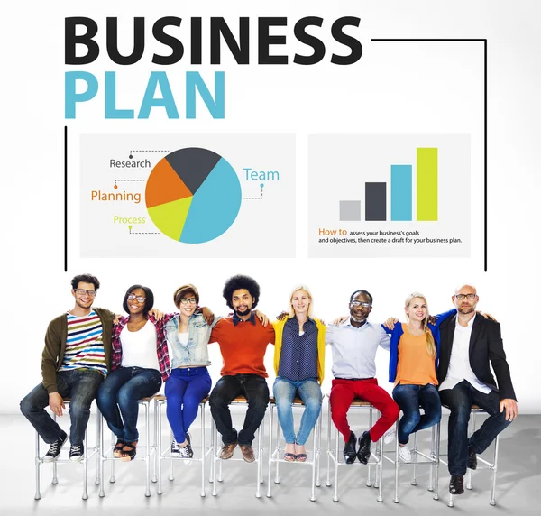 Business Plan, Meeting Concept — Stock Photo, Image