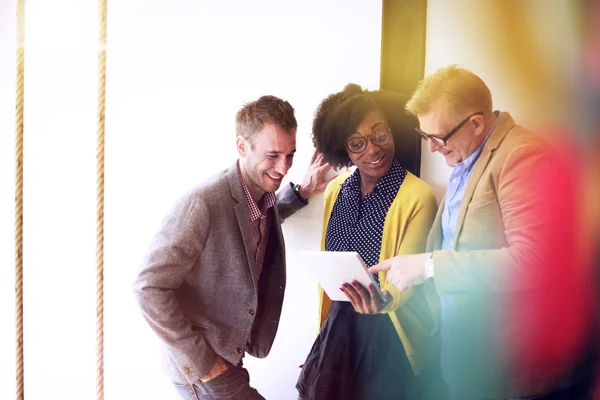 Discusión del equipo de negocios — Foto de Stock