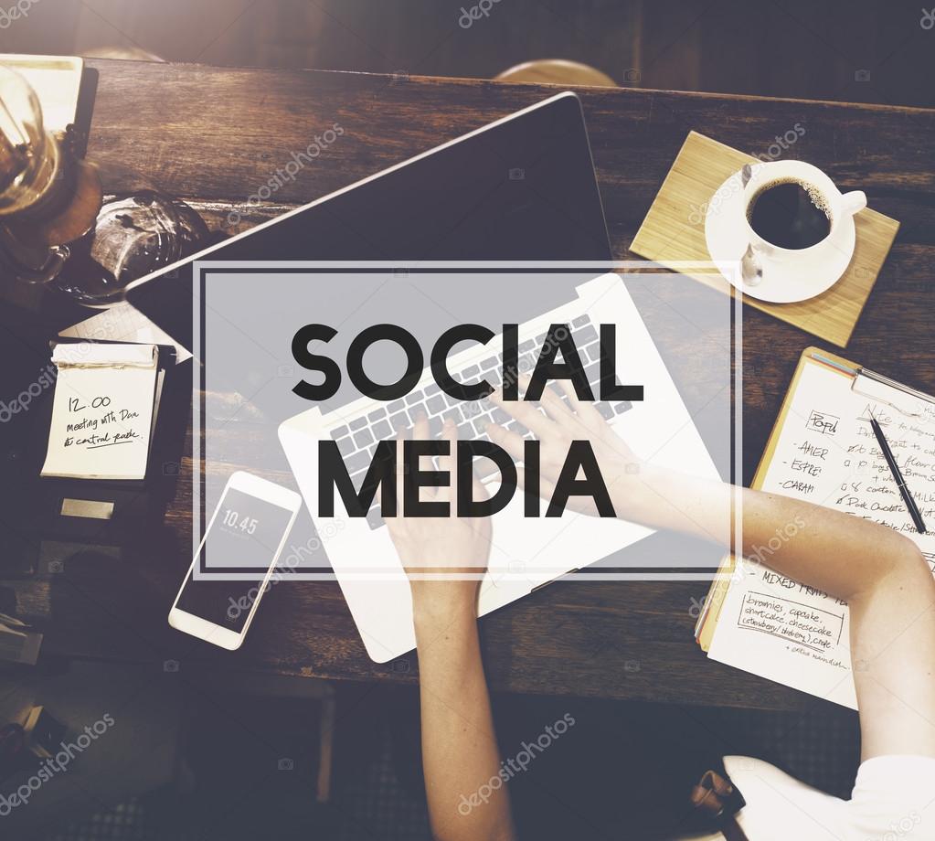 Social Media Networking Concept