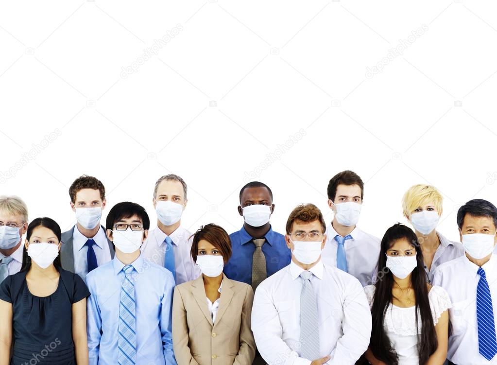 People Wearing Medical Masks