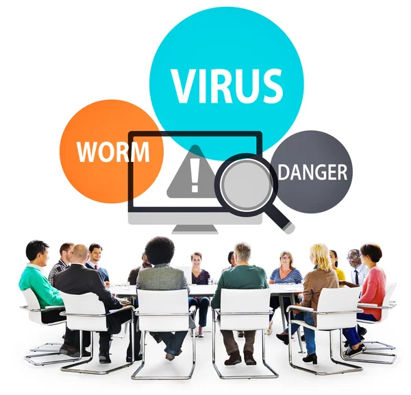 Virus Internet Security Concept — Stock Photo, Image