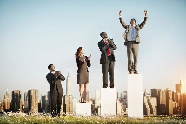 Diversiteit business kantoorpersoneel — Stockfoto