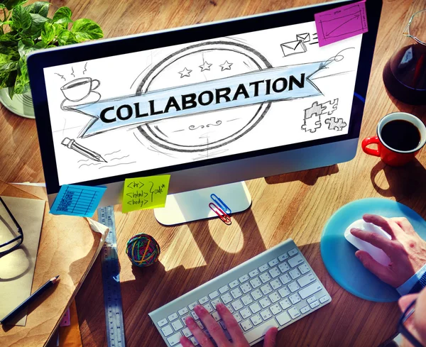 Collaboration, coopération et partenariat — Photo
