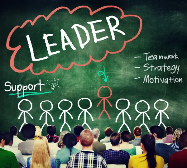 Teamwork strategi Motivation koncept — Stockfoto