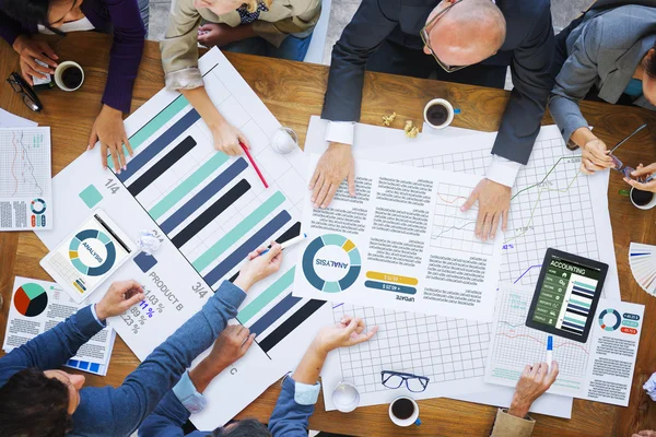 Grupo de Empresarios en Reunión — Foto de Stock