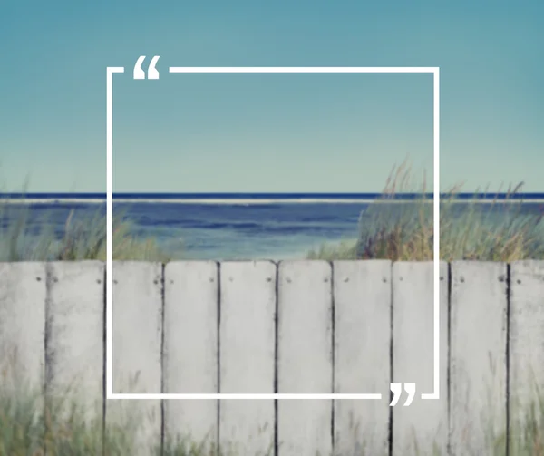 Deniz ile yaz arka plan — Stok fotoğraf