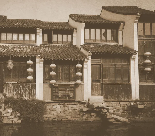 Ősi kínai történelem házak — Stock Fotó