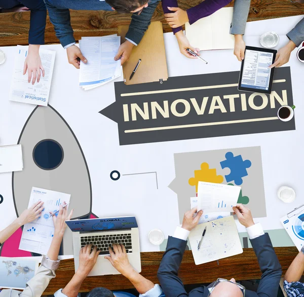Imprenditori e innovazione Concetto — Foto Stock