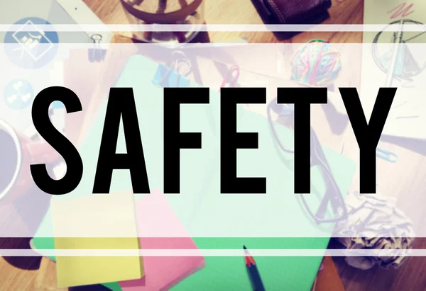 Safety Data skydd koncept — Stockfoto