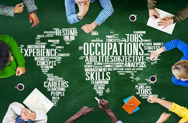 Profissão Job, Human Resources Concept — Fotografia de Stock