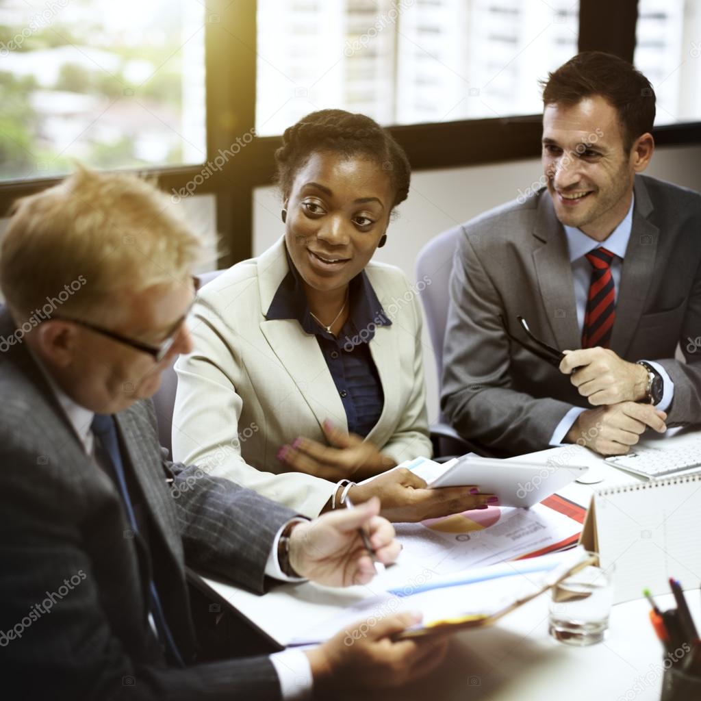 Business Team at Meeting