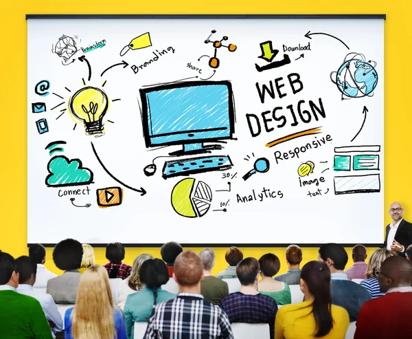 Concepto de diseño web — Foto de Stock