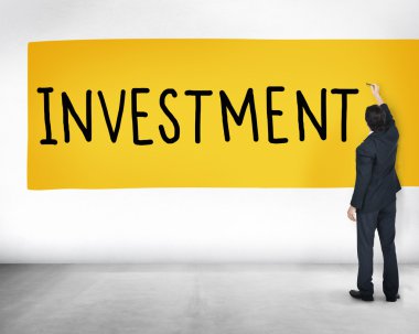 İşadamı tebeşir ile yazma 