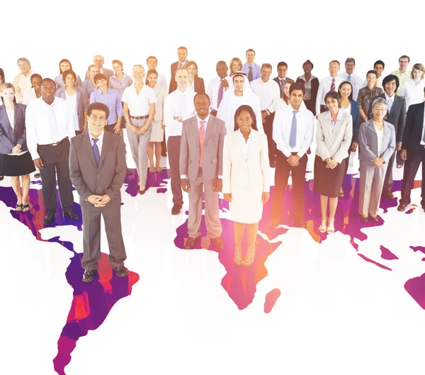 Group of Business People standing together — Stock Photo, Image