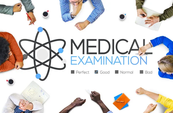 Examen médico, concepto de verificación — Foto de Stock