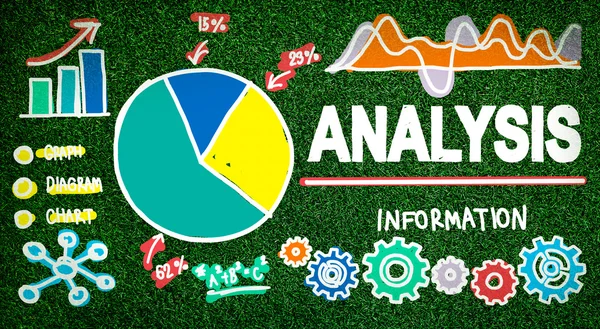 Analiz, veri bilgi kavramı — Stok fotoğraf