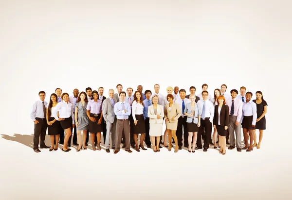 Trabajadores empresariales seguros —  Fotos de Stock